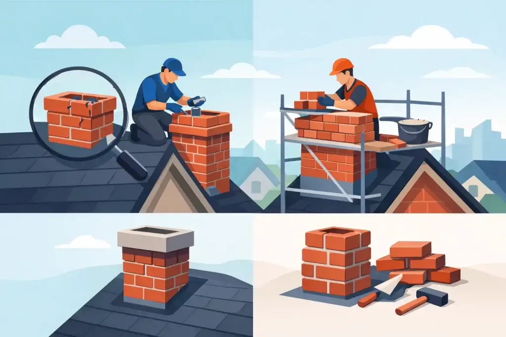 Chimney repair or rebuild : comment choisir