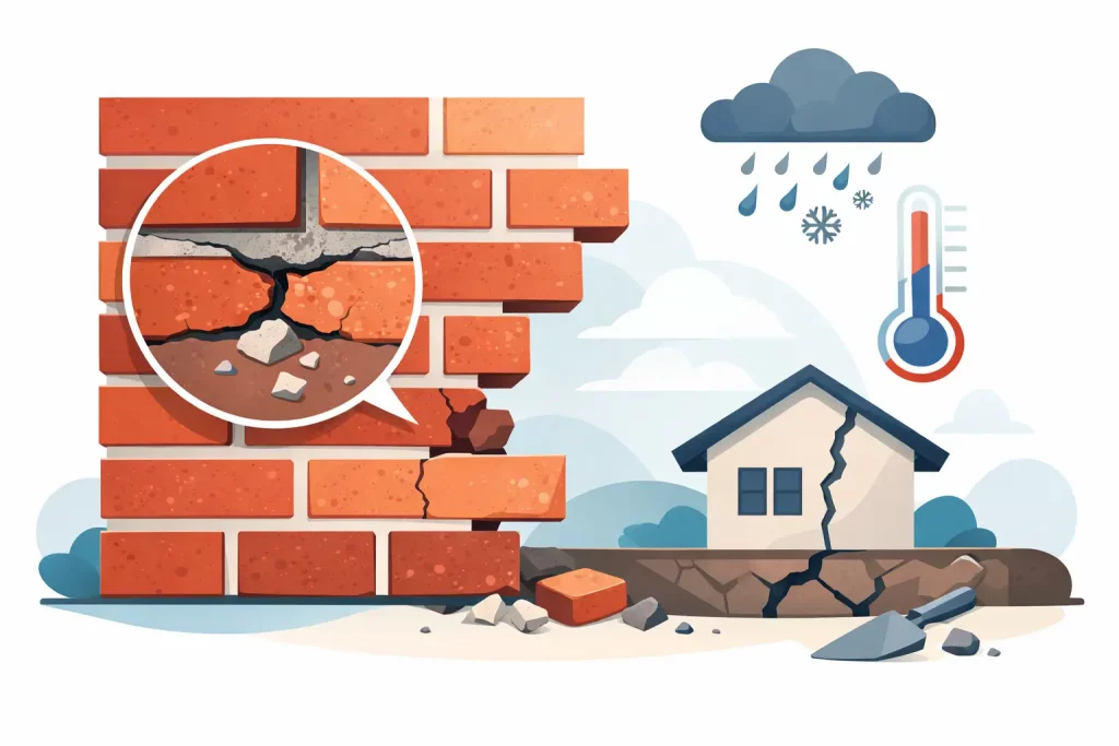 What Causes Mortar Joint Failure ?