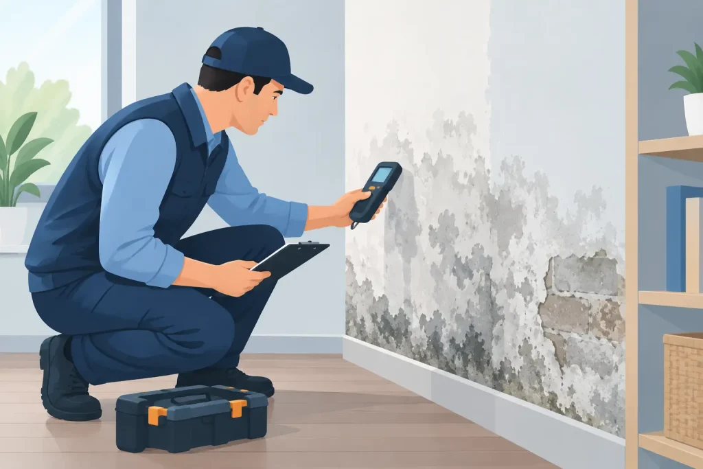 Guide de diagnostic d’un mur humide en maçonnerie